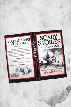 Creepy Company Scary Stories Book Throw Blanket Crypt Goods