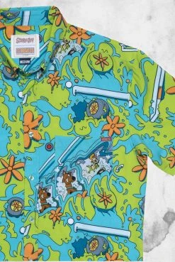RSVLT Scooby-Doo "Road Trippin" Button-Up