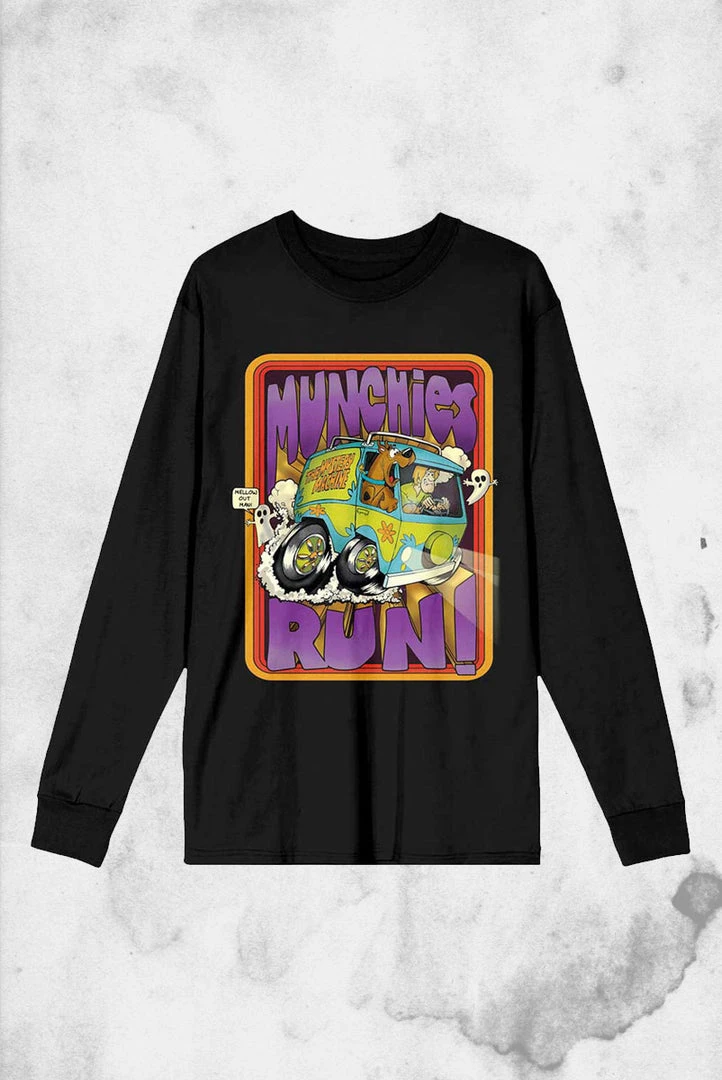 BioWorld Scooby Doo - Munchies Run Long Sleeve Shirt