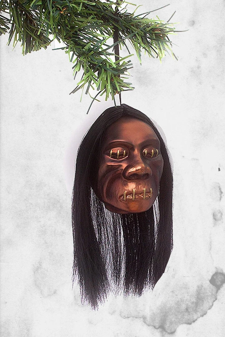 Middle Of Beyond Ornaments Shrunken Head Ornament