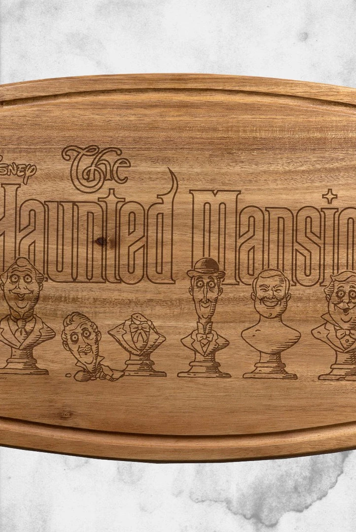 EE Crypt Goods The Haunted Mansion - Singing Busts - Cutting Board
