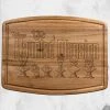 EE Crypt Goods The Haunted Mansion - Singing Busts - Cutting Board