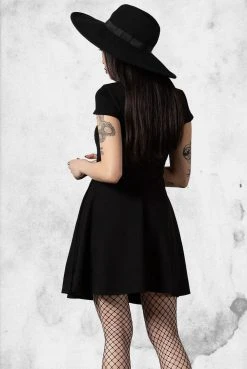 Killstar Tied Up Skater Dress