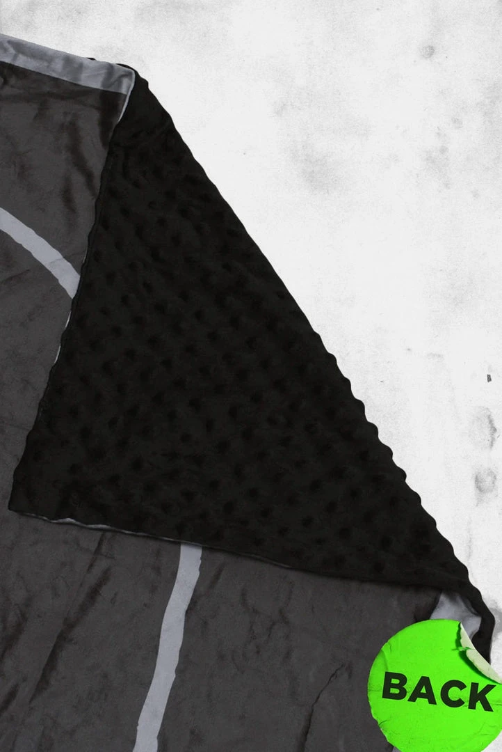 Creepy Company Crypt Goods Future Ghost Skull Throw Blanket