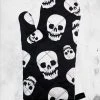 Sourpuss Crypt Goods Lust For Skulls Oven Mitt