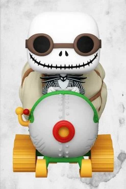 Funko Nightmare Before Christmas - Jack Skeleton In Snowmobile - Pop! Figure Props & Collectibles