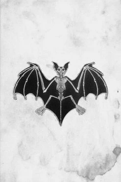 Kreepsville Skelli Bones - Bat Patch