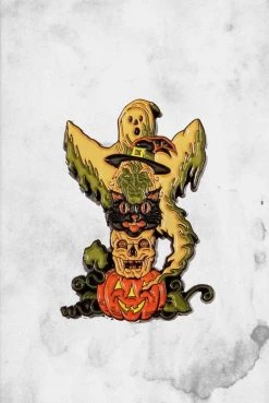 Halloween Shirt Company Enamel Pins Halloween Totem (Enamel Pin)