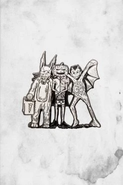 Halloween Shirt Company Halloween Kids (Enamel Pin)