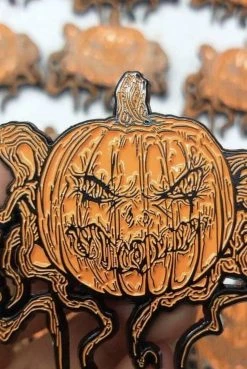 Halloween Shirt Company Enamel Pins Pumpkin Vine (Enamel Pin)