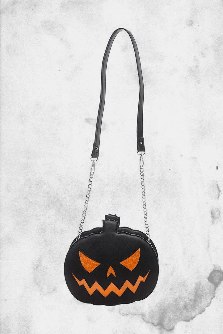 Sourpuss Bags Pumpkin Sparkle Purse