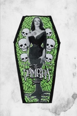 Kreepsville Everything Else Vampira Coffin Beach Towel