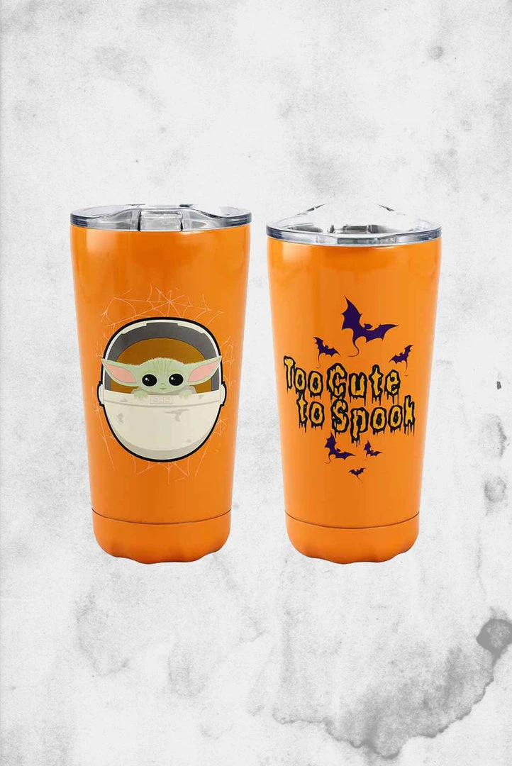 BioWorld Everything Else Star Wars - Baby Yoda "Too Cute" Stainless Steel Cup