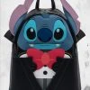Loungefly Disney - Stitch Vampire Bowtie Mini-Backpack Bags