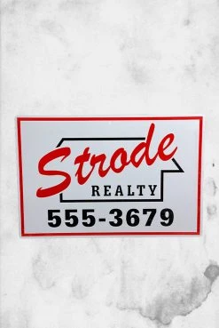 Trick Or Treat Studios Halloween - Strode Realty (Aluminum Sign)