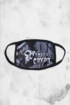 Kreepsville Tales From The Crypt - Face Mask Fabric Face Masks