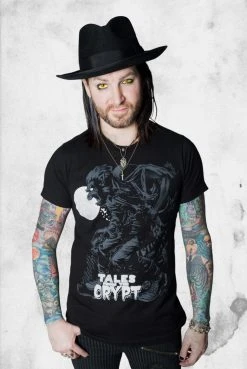 Kreepsville Tales From The Crypt - Grey Wolf T-Shirt Apparel