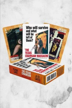 EE Everything Else Texas Chainsaw Massacre - Playing Cards