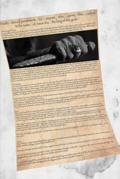 Factory Entertainment Universal Monsters - The Mummy Ring Prop Replica Cosplay