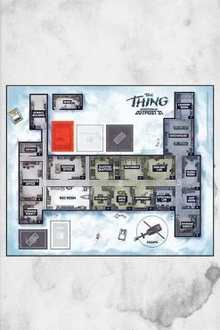USAopoly The Thing - Infection Outpost Game