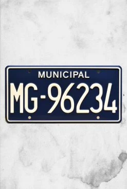 Celebrity Machine The Walking Dead - Rick Grimes’ Sheriff Car Plate