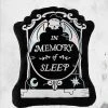 Killstar Everything Else Gravestone Plush Pillow