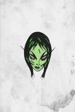 Trick Or Treat Studios ToxicToons - Ghoulena (Enamel Pin)