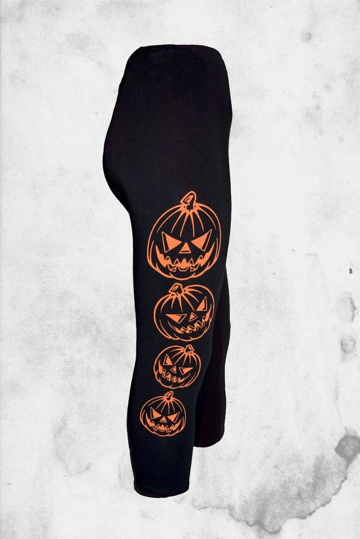 Kreepsville Trick Or Treat Capri Leggings