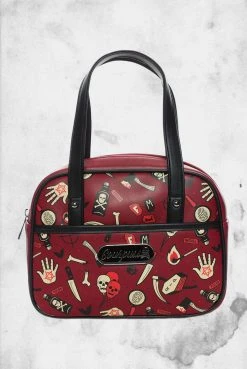 Sourpuss Bags True Crime Mini Bowler Purse
