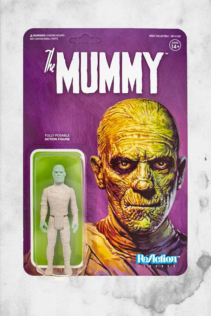 Super7 ReAction - Universal Monsters - The Mummy Props & Collectibles