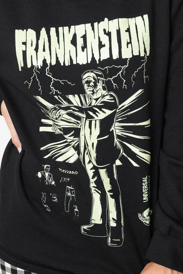 Unique Vintage Apparel Universal Monsters - Frankenstein Sweatshirt