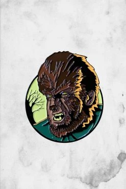Trick Or Treat Studios Enamel Pins Universal Monsters - Wolfman (Enamel Pin)