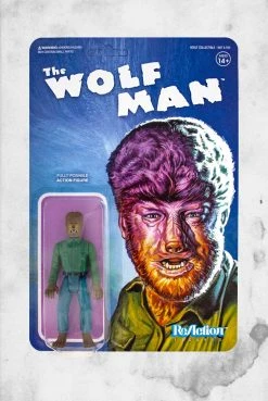 Super7 ReAction - Universal Monsters - The Wolf Man Props & Collectibles