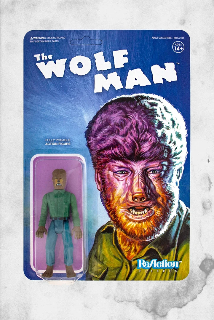 Super7 ReAction - Universal Monsters - The Wolf Man Props & Collectibles