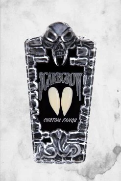 Scarecrow Masks & Costumes Saber Extra Long Deluxe Fangs