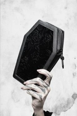 Killstar Everything Else Vampire's Kiss Coffin Wallet (Black)