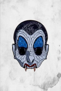 Waxwork Records Trick 'r Treat - Vampire Mask (Enamel Pin)
