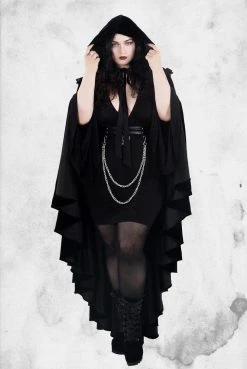 Killstar Annora Velvet Cape