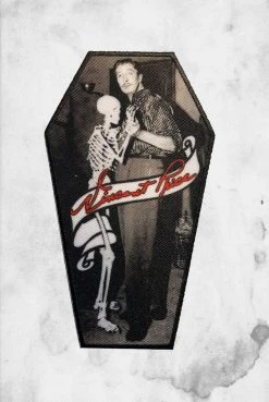 Kreepsville Pins & Patches Vincent Price - Skeleton Dance Coffin Patch