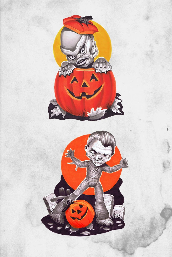 Trick Or Treat Studios Universal Monsters Paper Decor (Series 2) Everything Else