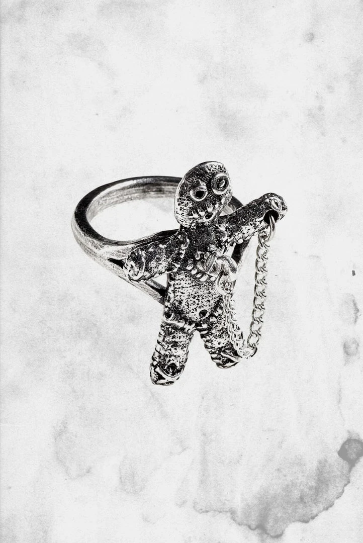 Alchemy England Jewelry Voodoo Doll Ring