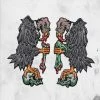 Kreepsville Vulture Pair Patch Pins & Patches