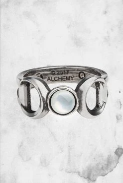 Alchemy England Jewelry Triple Goddess Ring