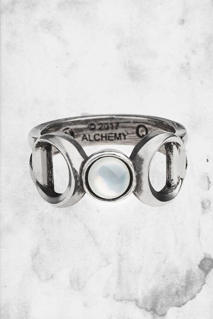 Alchemy England Jewelry Triple Goddess Ring