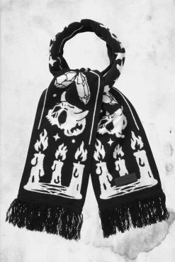 Killstar 100% Witch Knit Scarf Scarfs, Capes & More