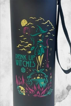 Post Mortem Horror Bootique Everything Else Post Mortem - Drink Up Witches Water Bottle