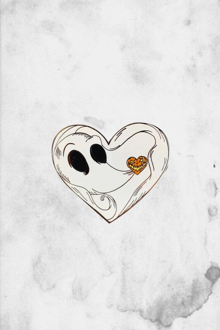 Spooksieboo Zero Heart (Enamel Pin) Enamel Pins